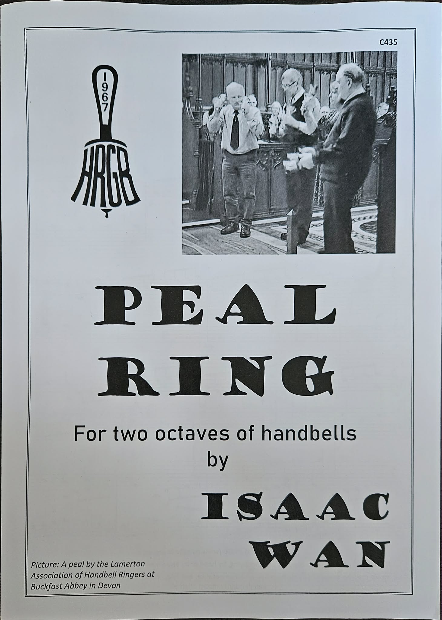 Peal Ring (C435) 2 Octave Staff