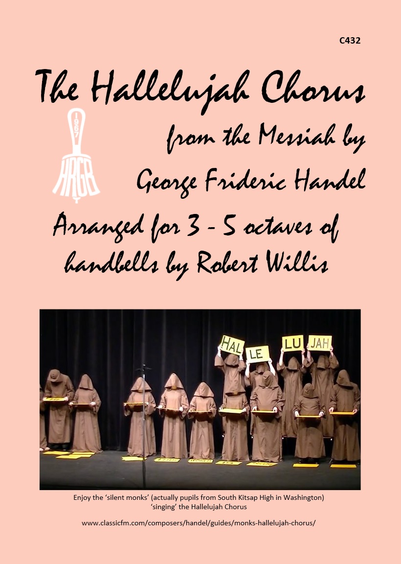 The Hallelujah Chorus (C432) 3-5 Octave Staff - Click Image to Close